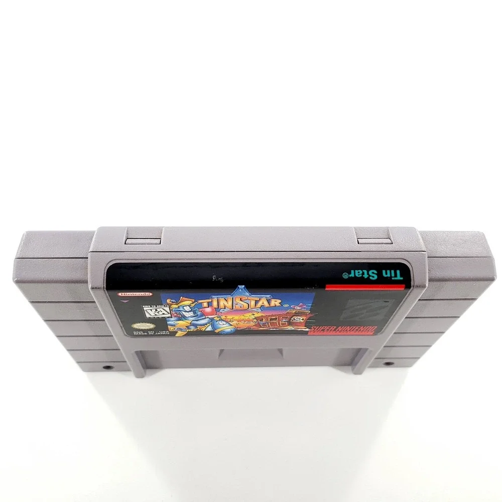 Tin Star (Super Nintendo Entertainment System, 1994) Authentic Complete Tested